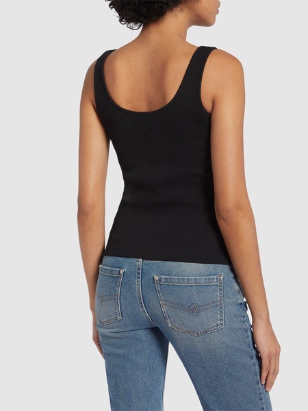 Rib knit tank top
