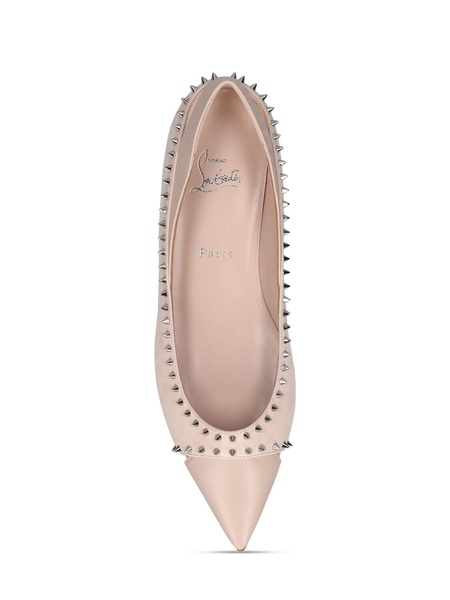 Duvettina leather ballerina flats