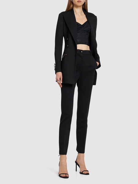 Punto Milano jersey straight pants