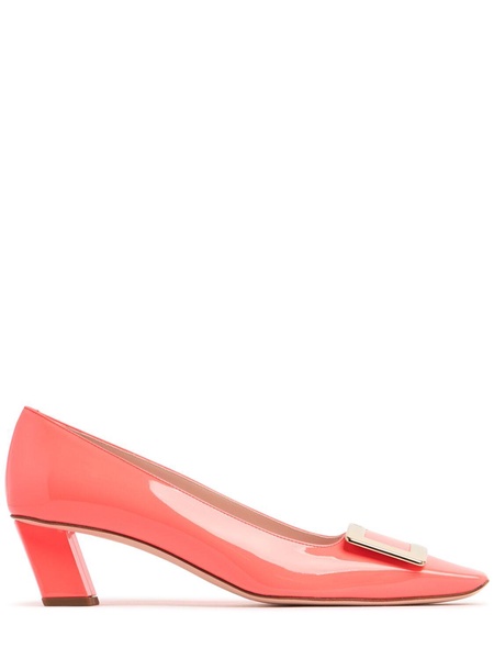 45mm Belle Vivier patent leather pumps