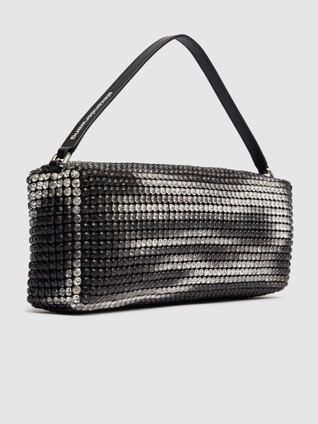 Heiress flex crystal top handle bag