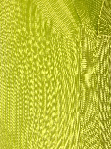 Superfine ribbed viscose midi dress