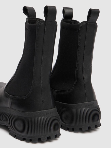 35mm Leather ankle boots