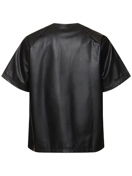 Button-up baseball jersey