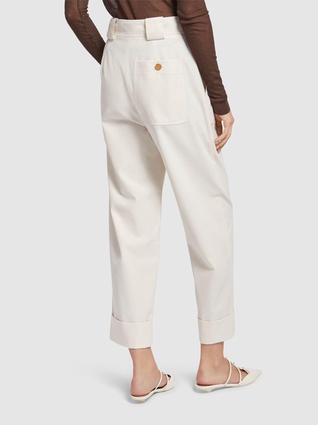 Palio cotton twill cropped pants