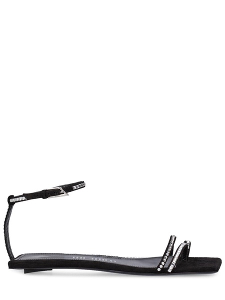5mm Isla suede flats sandals