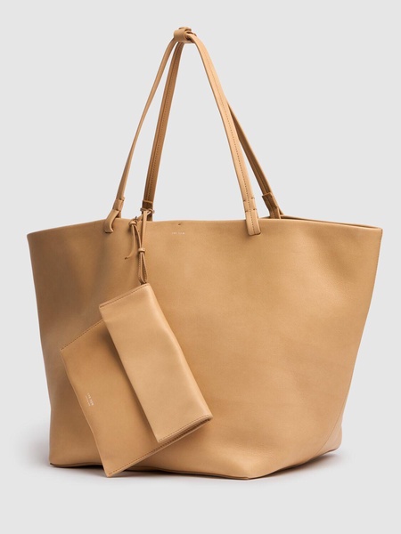 XL Park saddle leather tote bag