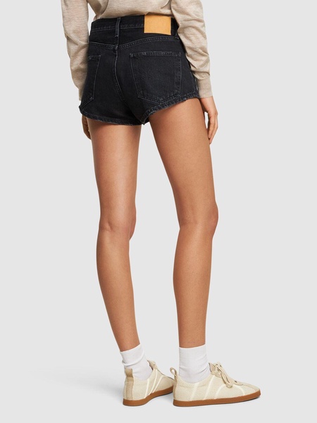 Inner Energy embellished denim shorts