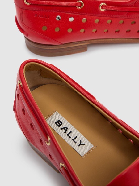 Plume lace-up leather loafers