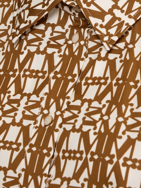 Gallura printed poplin shirt
