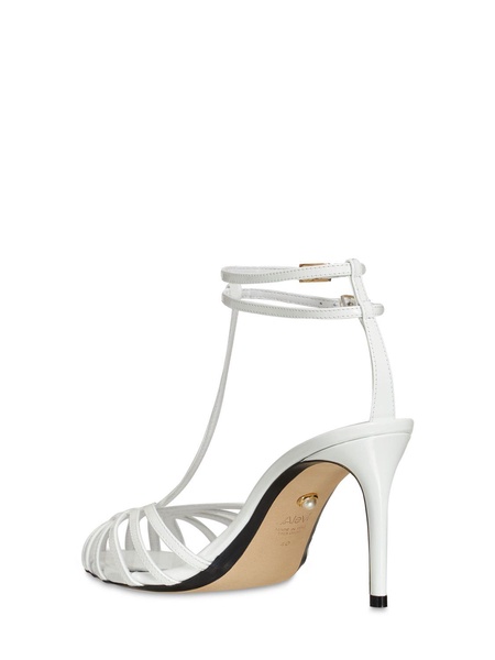 80mm Anna patent leather sandals