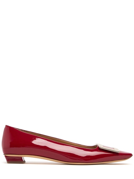 25mm Belle Vivier patent leather heels