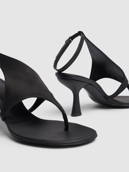 70mm Bo Diamond leather sandals