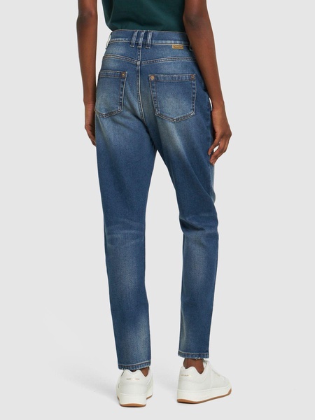 High rise denim skinny jeans