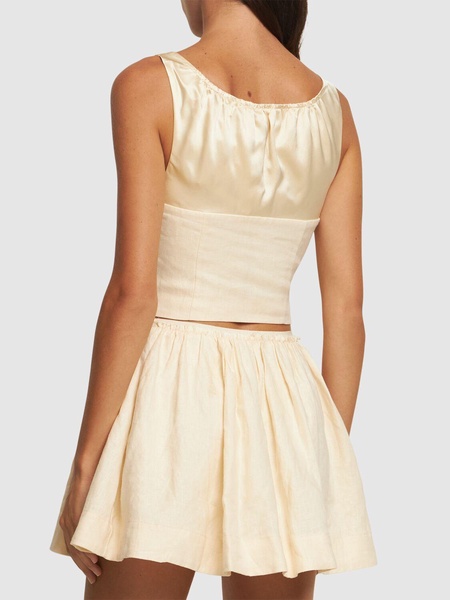 Evy linen two piece set