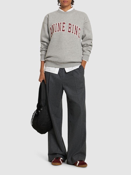 Spencer cotton blend sweatshirt w/ logo