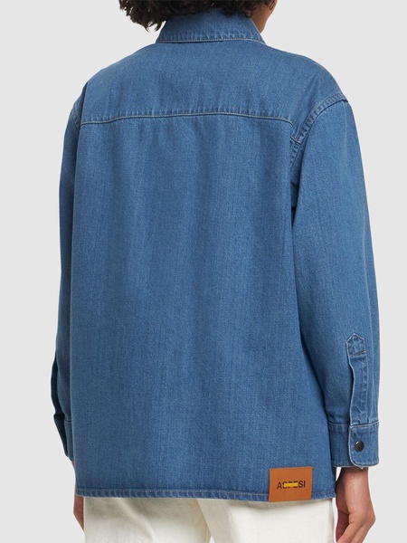 Cotton denim shirt