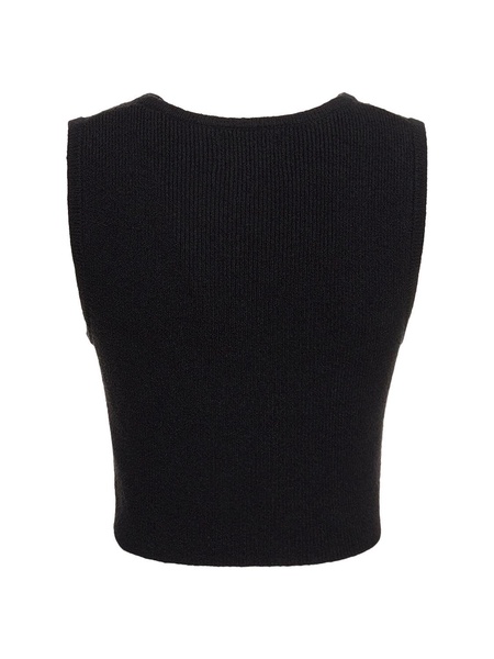 Chace viscose blend crop top