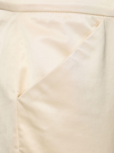 Cropped straight pants