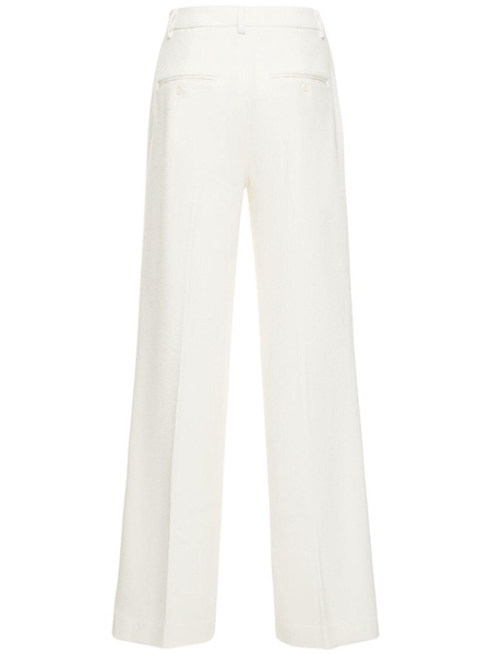 Lyra tech crepe wide pants