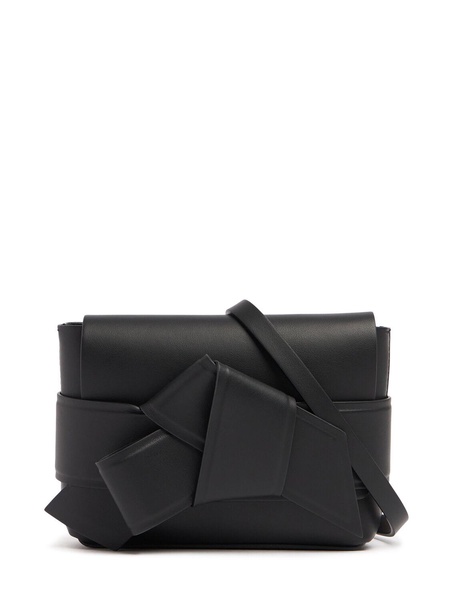 Mini Musubi crossbody leather bag
