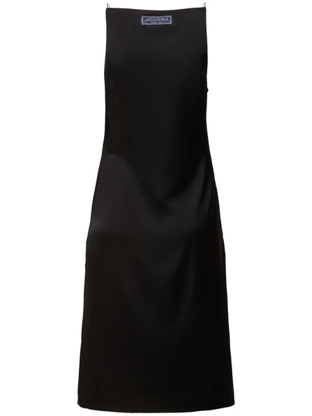 La Robe Spoglio satin midi dress