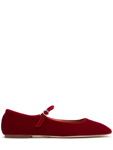 10mm Uma velvet ballerina flats
