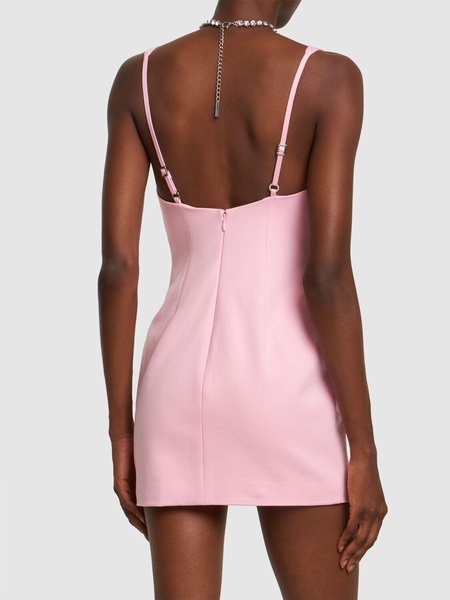 Butterfly cutout mini dress
