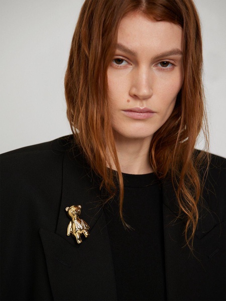 Shiny Winter Teddy pin