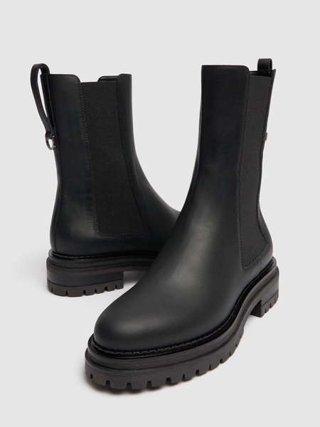 15mm Smooth leather Chelsea boots