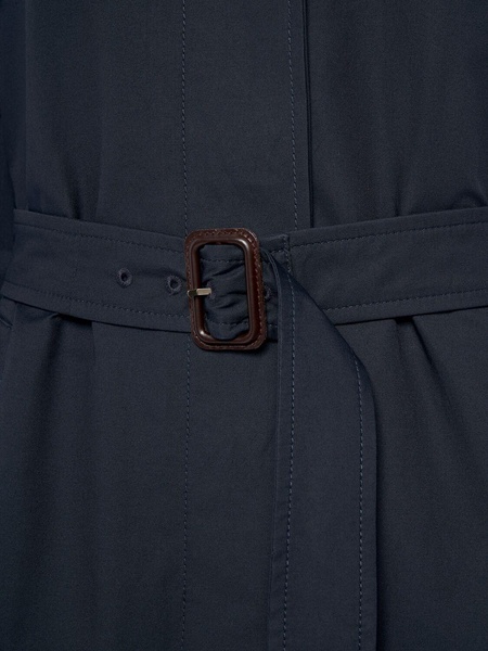Orleans twill trench coat