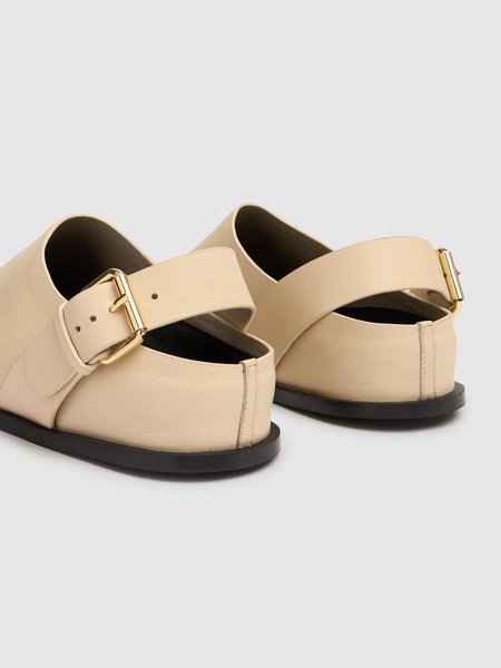 20mm Louis leather clogs