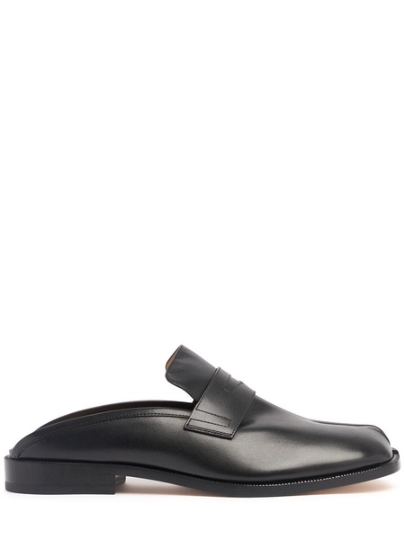 Tabi loafers leather mules