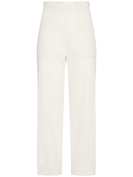 Palio cotton twill cropped pants