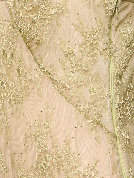 Rebrodé lace slip dress