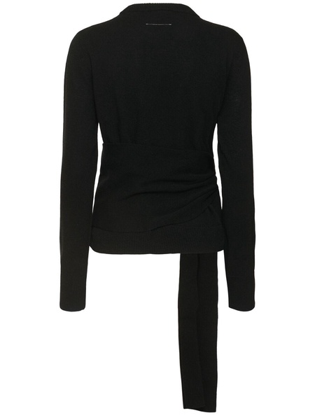 Wool blend crewneck sweater