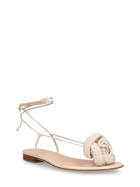 10mm Leather flat sandals