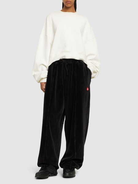 Articulated cotton blend sweatpants