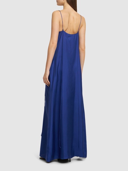 Silk long dress