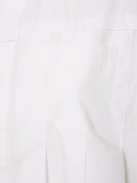 Cotton blend poplin shirt