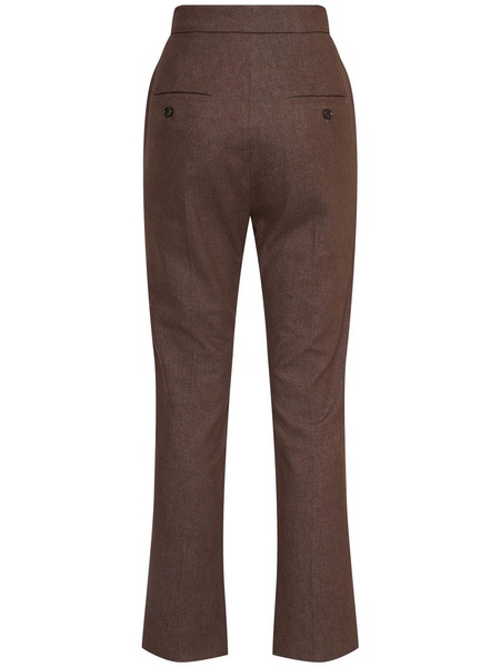 Galizia denim effect straight pants