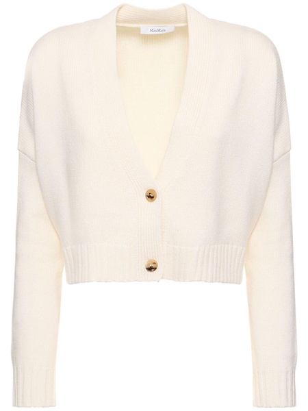 Sabbia wool & cashmere crop cardigan