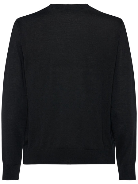 Crewneck wool sweater