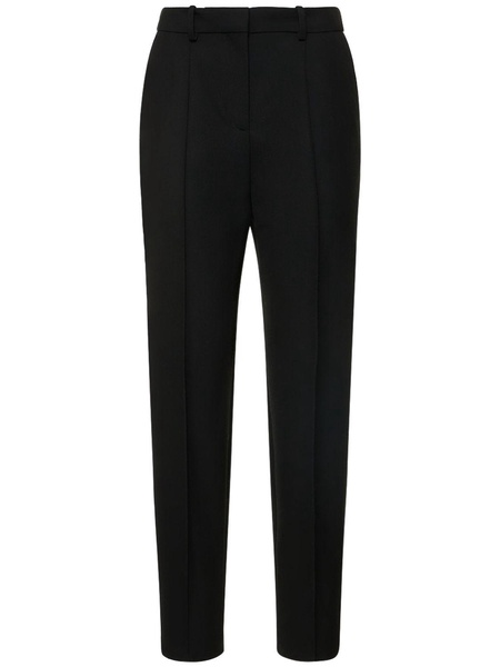Pleated tailored pants