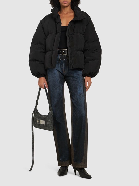 Nylon down jacket