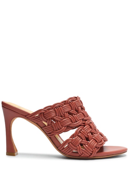 85mm Sammy leather mules