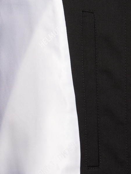 Zip-up wool bomber jacket