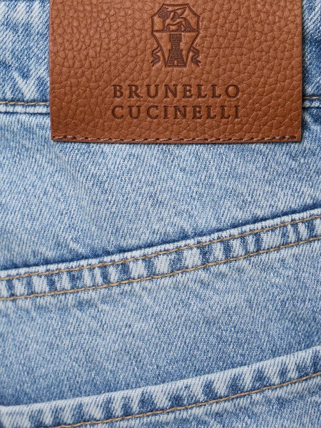 Cotton denim jeans