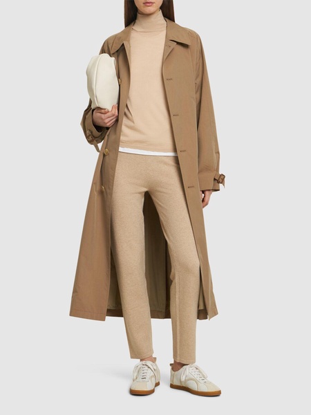 Larix cashmere blend knit straight pants