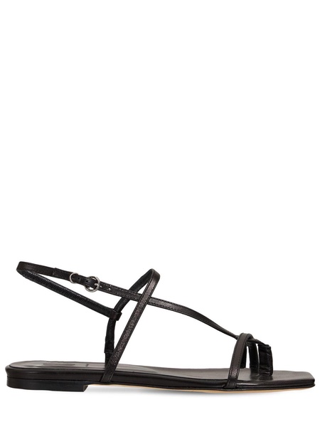 10mm Ella leather thong sandals